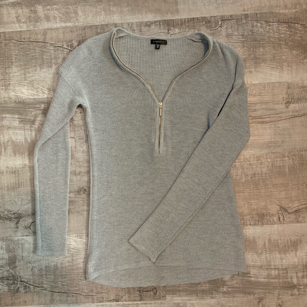 Dynamite ribbed long sleeve